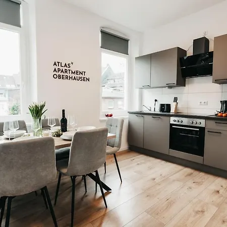 Διαμέρισμα Atlas 3 Oberhausen, 3 Zimmer, Naehe Bahnhof, Westfield Centro